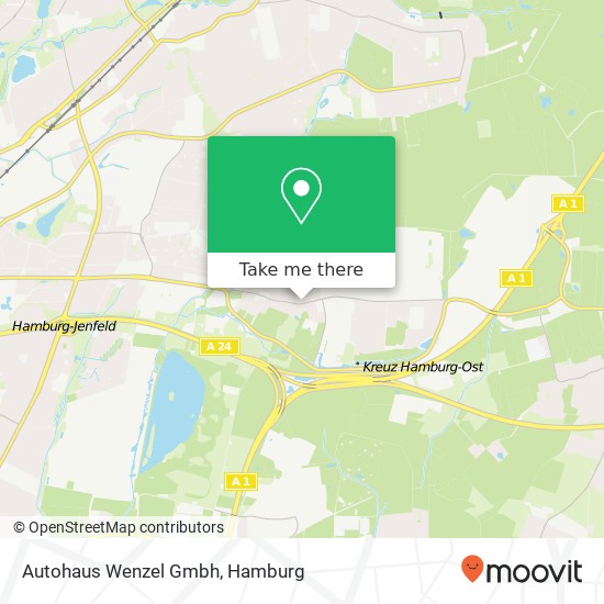 Autohaus Wenzel Gmbh map