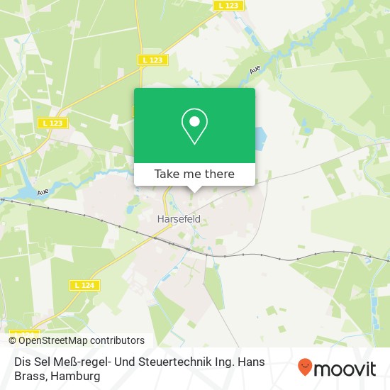 Карта Dis Sel Meß-regel- Und Steuertechnik Ing. Hans Brass