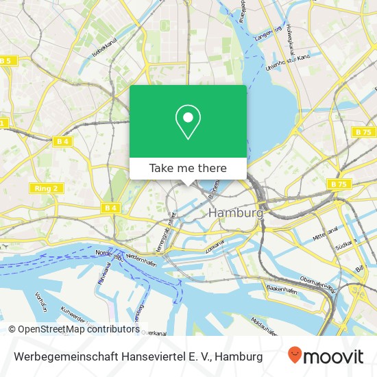 Werbegemeinschaft Hanseviertel E. V. map