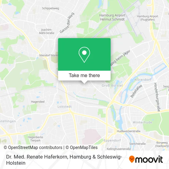 Карта Dr. Med. Renate Haferkorn