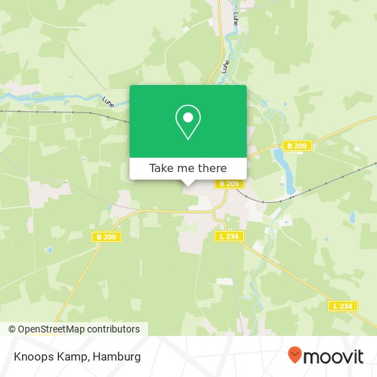 Knoops Kamp map