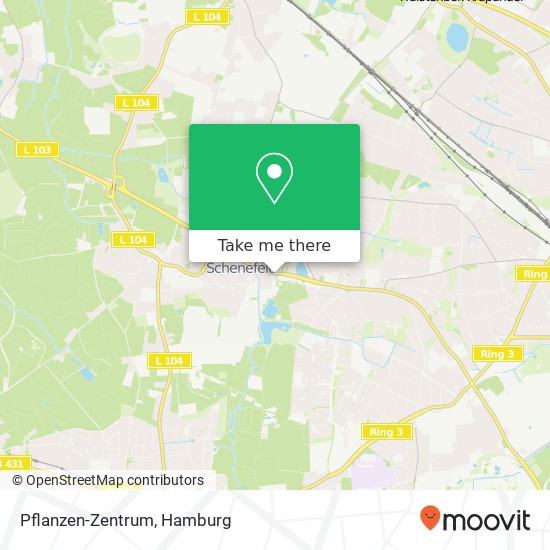 Pflanzen-Zentrum map