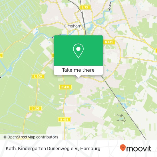 Kath. Kindergarten Dünenweg e.V. map