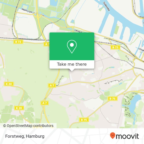 Forstweg map