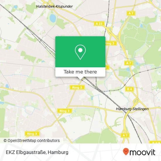 EKZ Elbgaustraße map