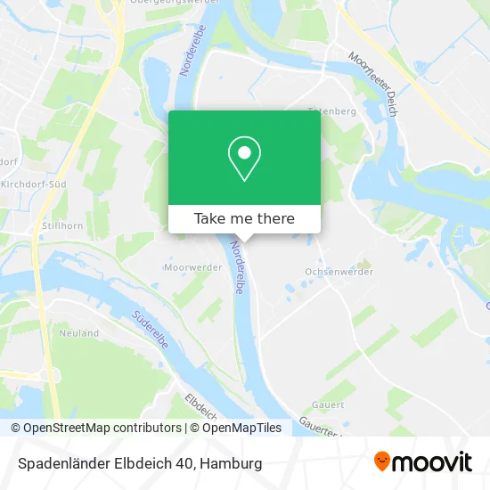 Карта Spadenländer Elbdeich 40