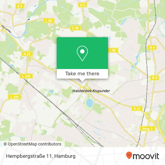 Карта Hempbergstraße 11