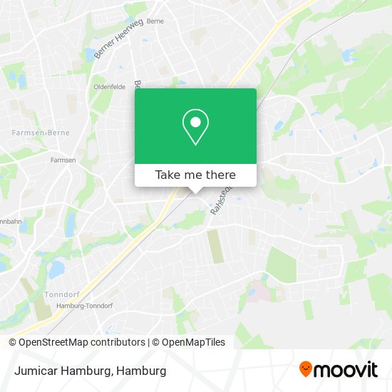 Jumicar Hamburg map