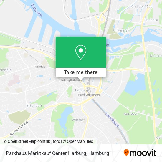 Parkhaus Marktkauf Center Harburg map