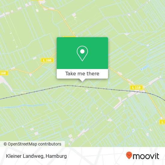 Kleiner Landweg map