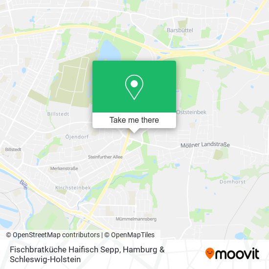 Fischbratküche Haifisch Sepp map