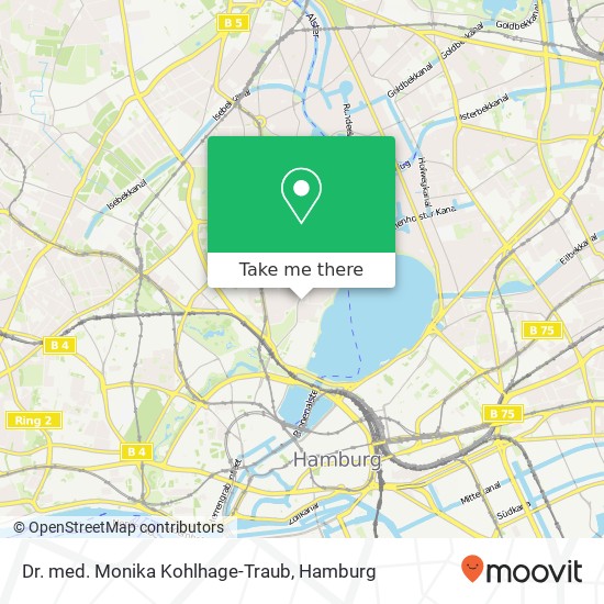 Dr. med. Monika Kohlhage-Traub map