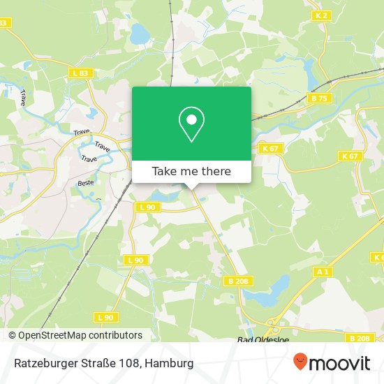 Ratzeburger Straße 108 map