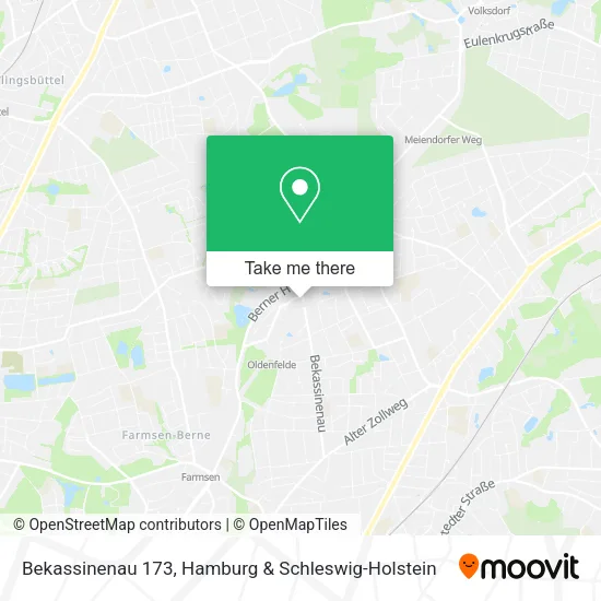 Карта Bekassinenau 173