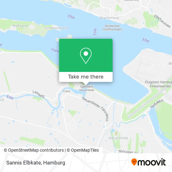 Карта Sannis Elbkate