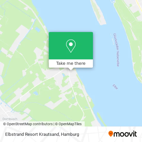 Карта Elbstrand Resort Krautsand