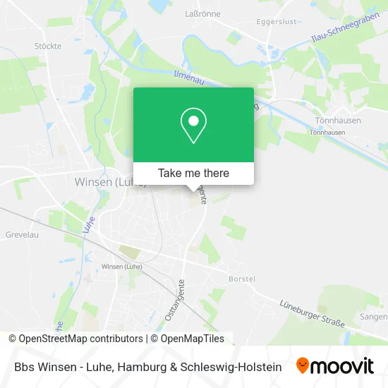 Bbs Winsen - Luhe map