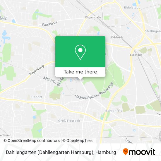 Dahliengarten (Dahliengarten Hamburg) map