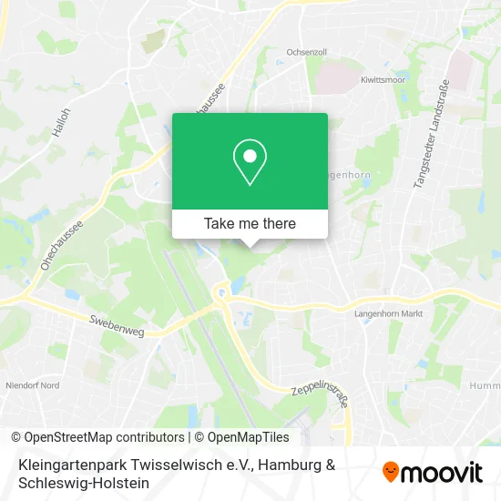 Карта Kleingartenpark Twisselwisch e.V.