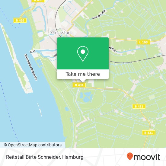 Reitstall Birte Schneider map