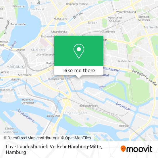 Карта Lbv - Landesbetrieb Verkehr Hamburg-Mitte