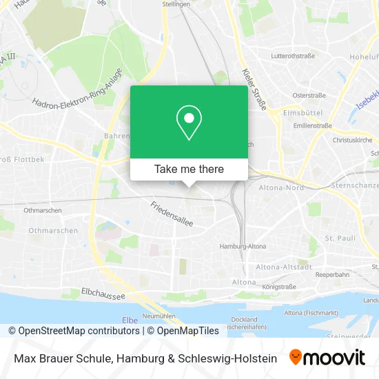 Max Brauer Schule map