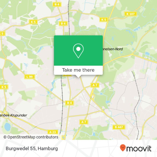 Burgwedel 55 map