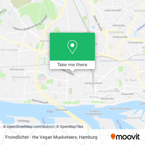 Froindlichst - the Vegan Musketeers map