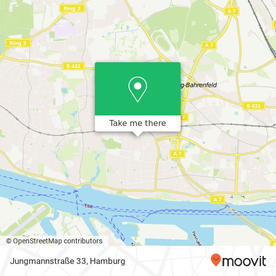 Jungmannstraße 33 map