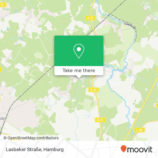 Lasbeker Straße map