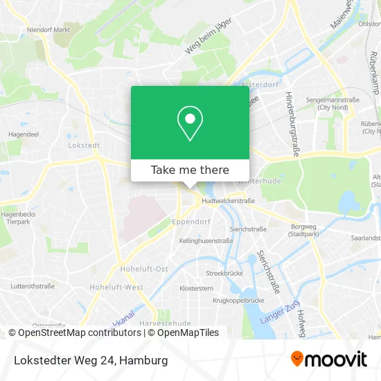 Карта Lokstedter Weg 24
