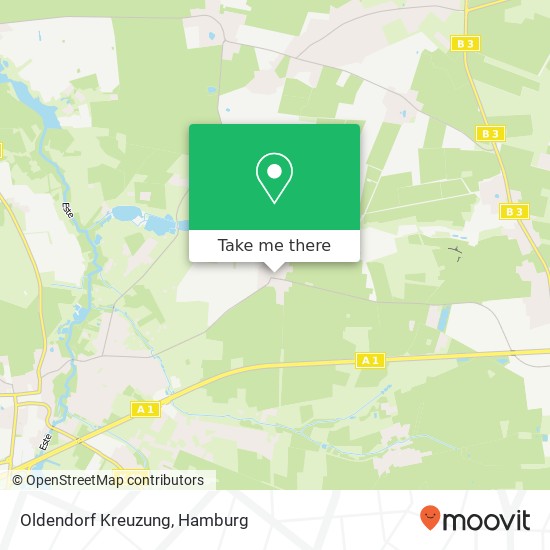 Oldendorf Kreuzung map