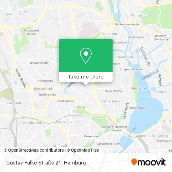 Карта Gustav-Falke-Straße 21