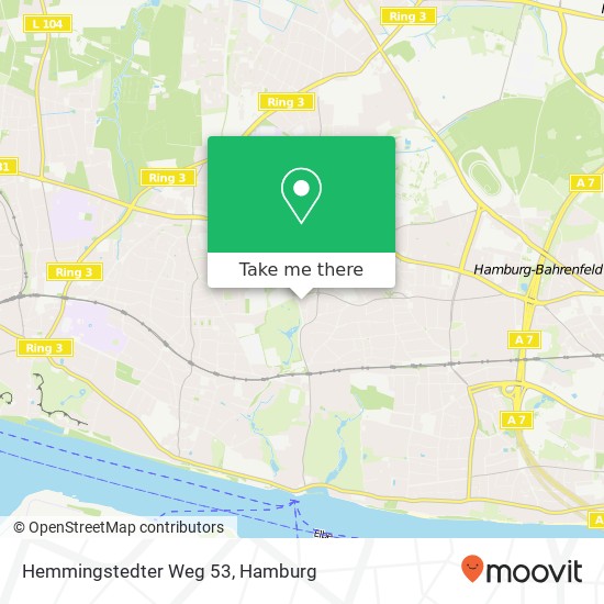 Hemmingstedter Weg 53 map