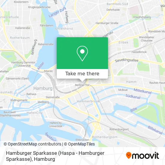 Карта Hamburger Sparkasse (Haspa - Hamburger Sparkasse)
