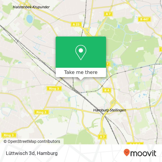 Lüttwisch 3d map