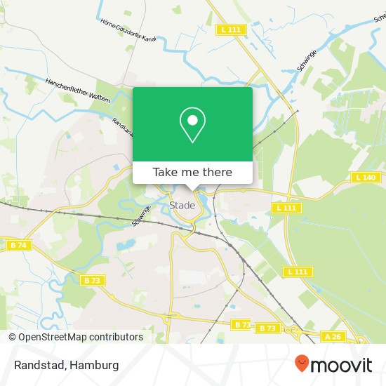 Randstad map