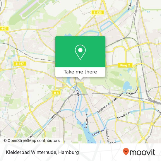 Kleiderbad Winterhude map