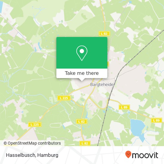 Hasselbusch map