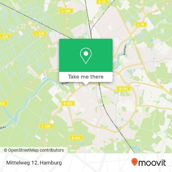 Карта Mittelweg 12