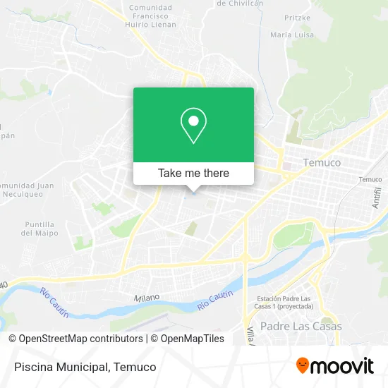 Piscina Municipal map