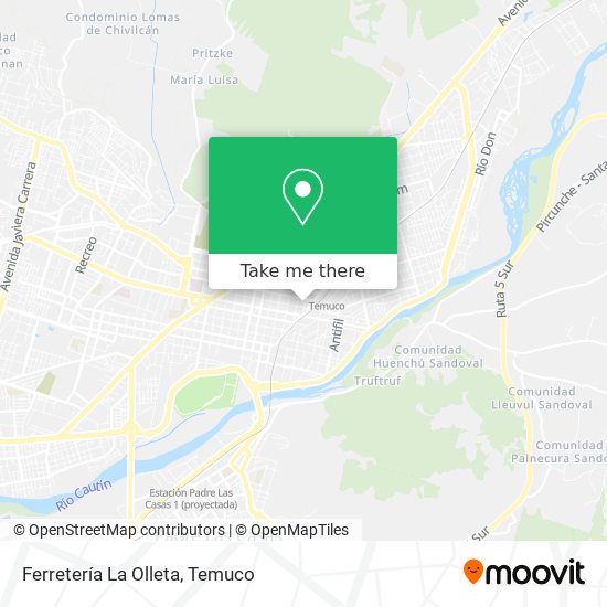 Ferretería La Olleta map