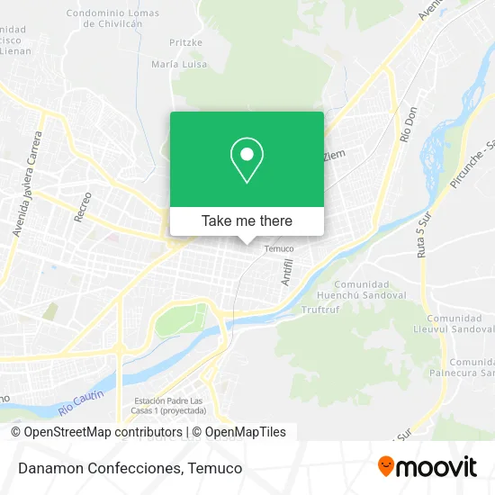 Danamon Confecciones map