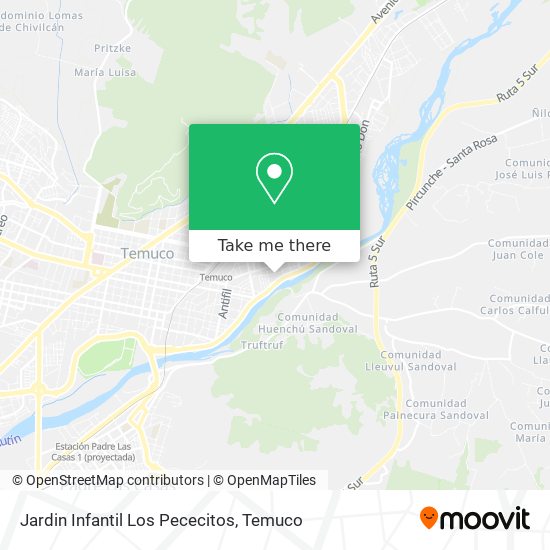 Jardin Infantil Los Pececitos map