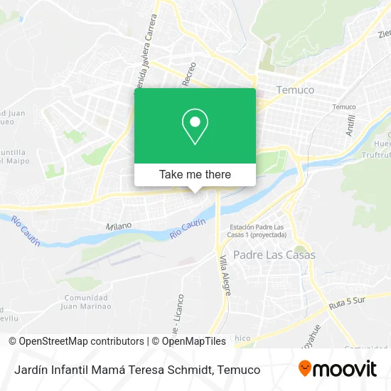 Jardín Infantil Mamá Teresa Schmidt map