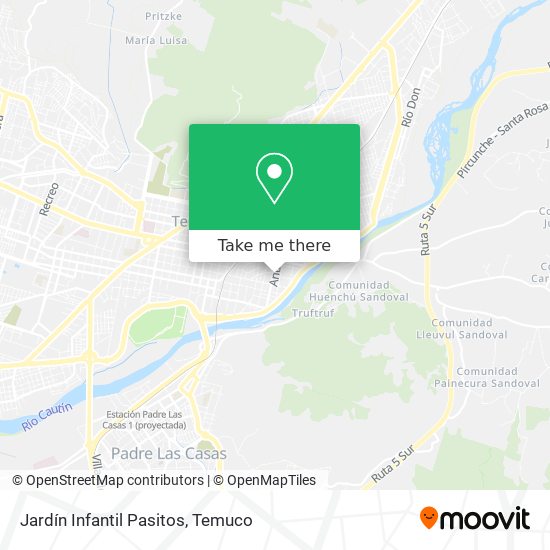 Jardín Infantil Pasitos map