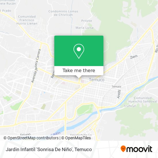 Jardin Infantil 'Sonrisa De Niño' map
