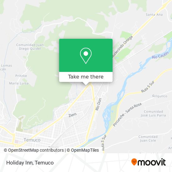 Holiday Inn map