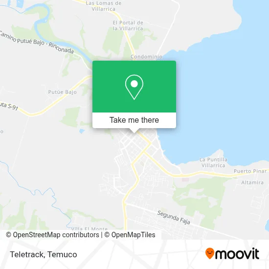 Teletrack map