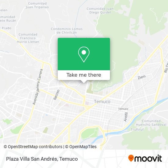 Plaza Villa San Andrés map